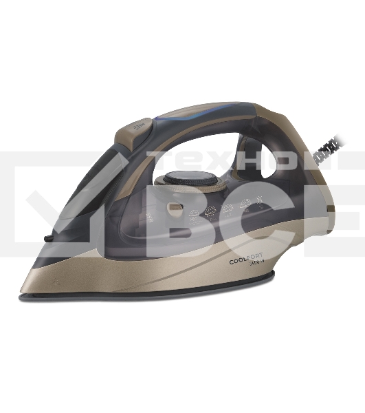 Утюг Coolfort CF-3410 3400Вт сиреневый/золотистый