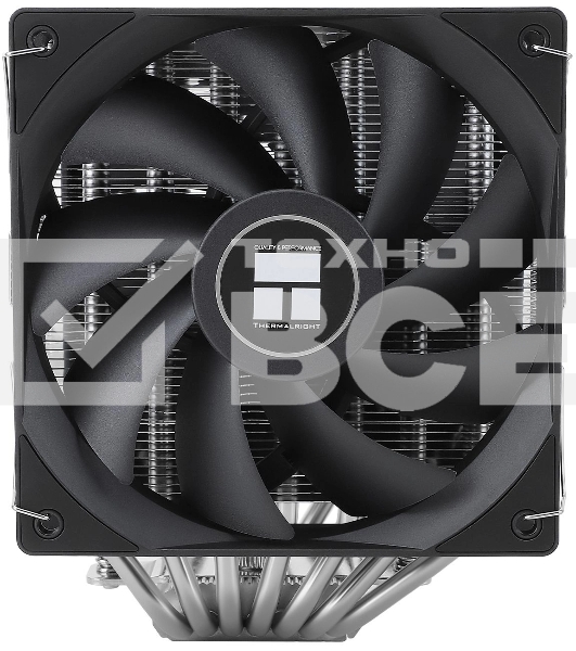 Устройство охлаждения(кулер) Thermalright Phantom Spirit 120 Soc-AM5/AM4/1151/1200/1700 черный 4-pin 25.6dB Al+Cu 535gr Ret (PS120)