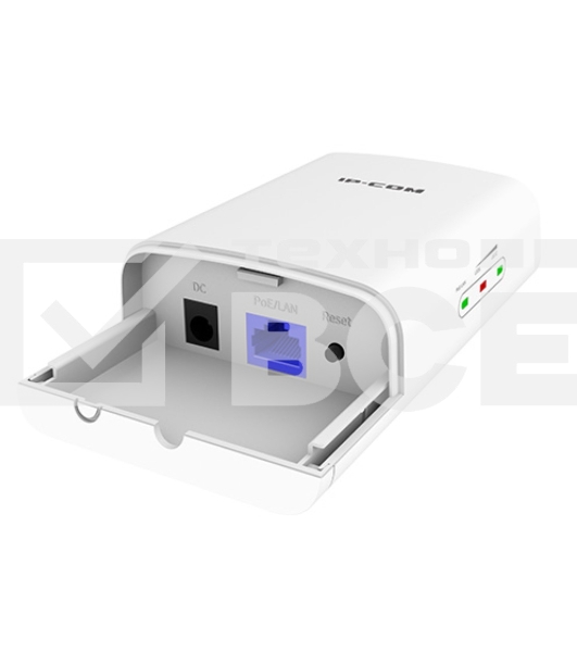 Наружная точка доступа IP-COM CPE5, 5 ГГц, до 867 Мбит/с, IP65, 1х9dbi, PoE, 1х100 Мбит/с