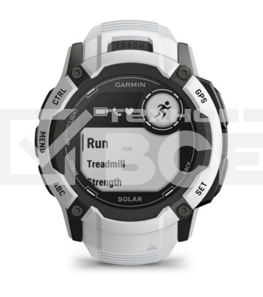 Смарт-часы Garmin Instinct 2X Solar белый 50мм