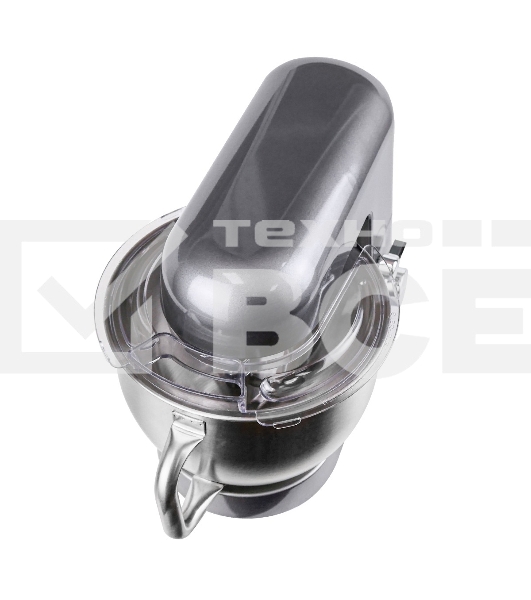 Миксер планетарный Centek CT-1151 (хром/серый)