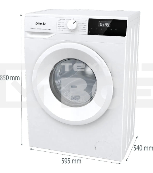 Стиральная машина Gorenje WNHPI84AS/R загр.фронтальная макс.:8кг белый