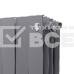 Радиатор биметаллический Royal Thermo PianoForte 500 серебристый - 12 секц., фото5