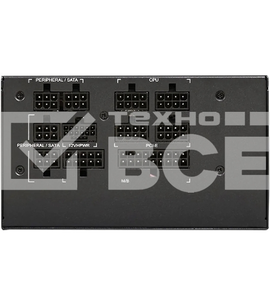 Блок питания Chieftec Polaris 3.0 PPS-1050FC-A3, 1050Вт, 80 PLUS Gold, 135мм, модульный, черный