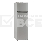 Холодильник Бирюса M424 металлик двухкамерный 170/35л морозилка сверху, фото 1