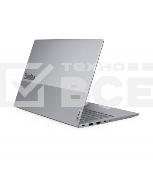 Ноутбук 14' IPS WUXGA LENOVO ThinkBook 14 G8 IRL серый (Core 7 240H/16Gb/512Gb SSD/VGA int/FP/noOS) ((21SG00GSFW))