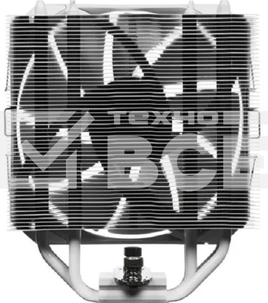 Кулер для процессора PCCooler PALADIN 400 WH (200W, 4-pin PWM, 157мм, Al/Cu, 4x6мм, 1x130мм, 76.85CFM, 29dBA, 1600RPM, S: 1851/1700/1200/115X, AM5/AM4, белый)