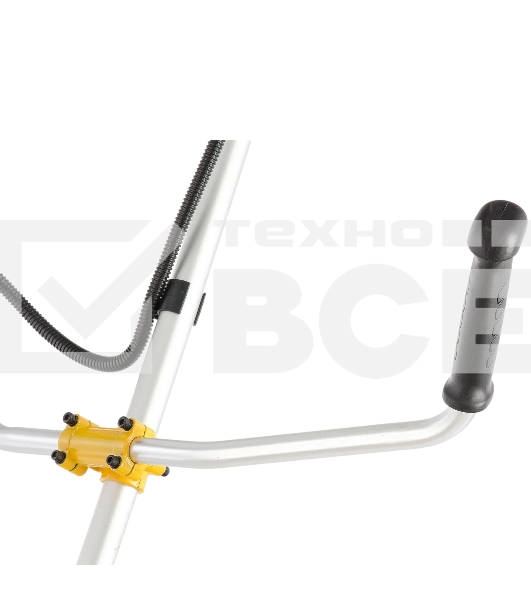 Триммер бензиновый Denzel DGT-520, 52см3, 3 л.с., неразъемная штанга, состоит из 2 частей