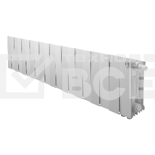 Радиатор биметаллический Royal Thermo PianoForte 200 белый VR80 - 20 секц.