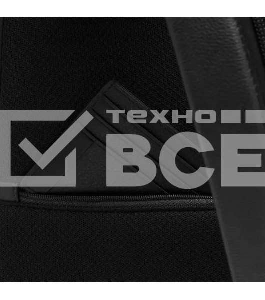 Рюкзак слинг мужской Piquadro Russel CA6764W137/N черный кожа