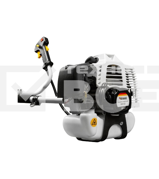 Триммер бензиновый Kranz KR-52, 52см3, 3 л.с, разборная штанга