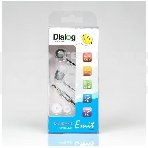 Наушники проводные Dialog EP-F57 серый, внутриканальные, Jack 3.5 мм, фото3