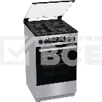 Плита Комбинированная Gorenje GK5C41SF серый (стеклянная крышка) реш.чугун, фото2