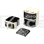 Аэрогриль BQ AF6000M бежевый, 1700 Вт, 6 л, сенсор, 4 программы, фото2