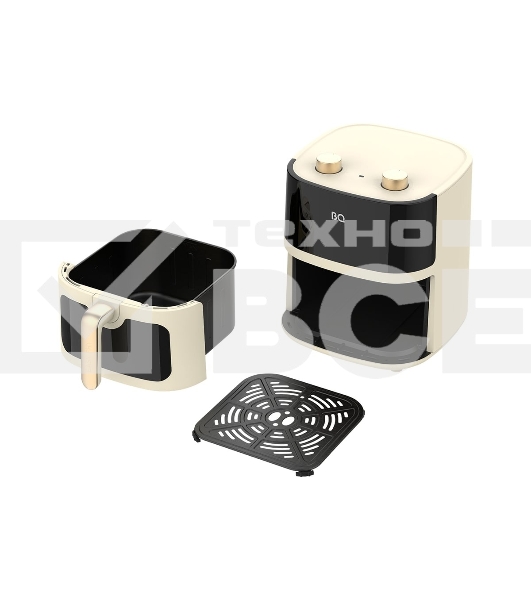 Аэрогриль BQ AF6000M бежевый, 1700 Вт, 6 л, сенсор, 4 программы