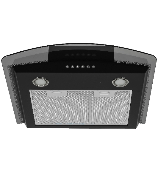 Вытяжка каминная Elikor Аметист S4 60П-700-Э4Д черный, 60 см, 700 куб. м/ч, 52 дБ