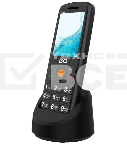 Мобильный телефон BQ 2459 Care черный