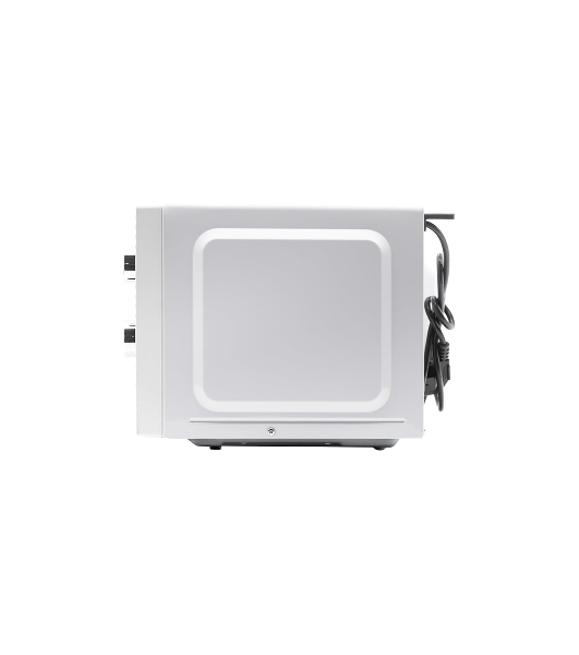 Микроволновая печь General Electronics GE MS120W белая, 20 л, 700 Вт, переключатели — поворотный механизм