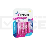Аккумулятор AA/R6 NI-MN 2800мА.ч BP-4 (блист.4шт) КОСМОС KOCR6NIMH2800MAH4BL (цена за 1шт), фото 1