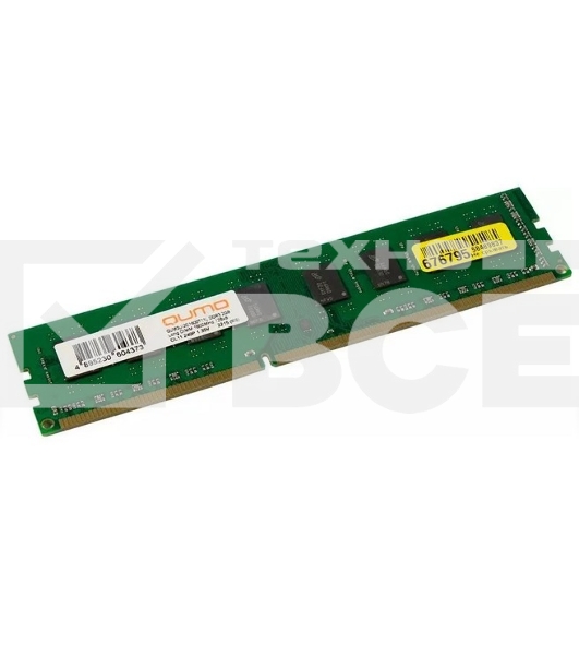 Оперативная память QUMO, DDR3L, 2GB (1x2GB), 1600MHz, CL11