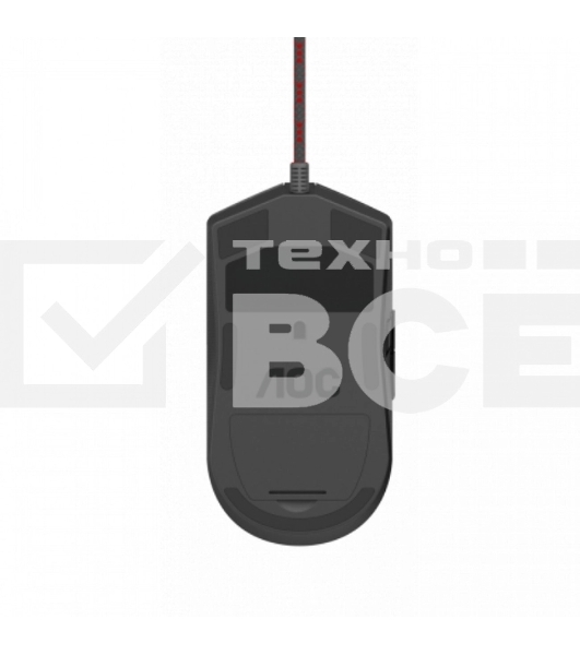 Мышь проводная AOC AGM700 черный, 16000 dpi, USB, кнопки - 8