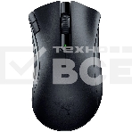 Мышь беспроводная Razer DeathAdder V2 X Hyperspeed черный, 14000 dpi, радиоканал, Bluetooth, USB, кнопки - 7, фото 1