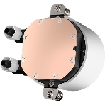 Система жидкостного охлаждения PcCooler DA360 WH ARGB Soc-AM5/AM4/1200/1700/1851 белый 4-pin Al 300W Ret (DA360-WHAWXX-GL), фото4