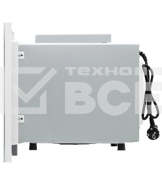 Микроволновая печь встраиваемая Krona ESSEN 60 WH DOTS белый, 31 л, 1000 Вт, переключатели - сенсор