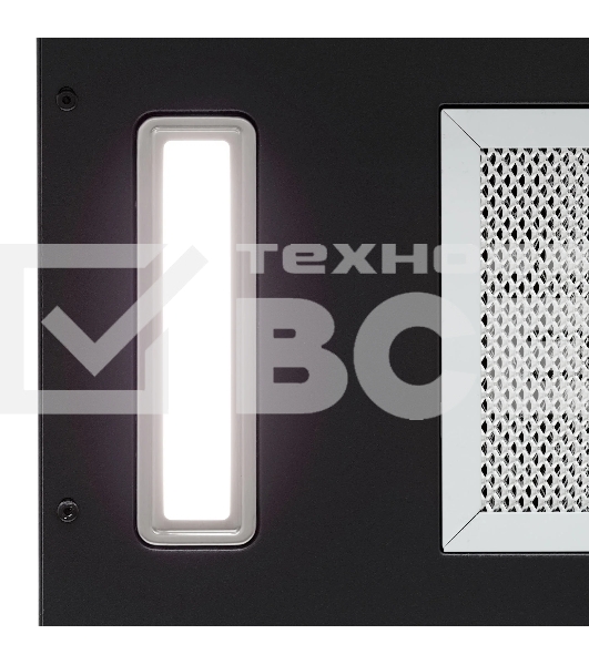 Вытяжка кухонная вертикальная Krona AURA 600 черный S