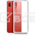 Чехол (клип-кейс) BoraSCO Silicone Case для Samsung Galaxy A02 прозрачный, фото 1