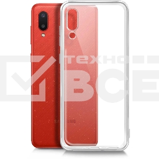 Чехол (клип-кейс) BoraSCO Silicone Case для Samsung Galaxy A02 прозрачный
