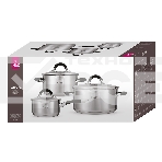 Набор посуды TalleR TR-17190 Телфорд 6 пр. Подходит для всех типов плит (включая индукционную)., фото3