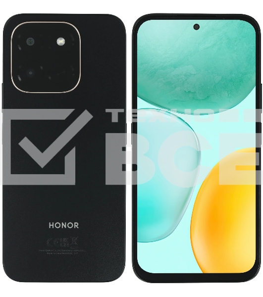 Смартфон HONOR X6c 6/128Gb, черный