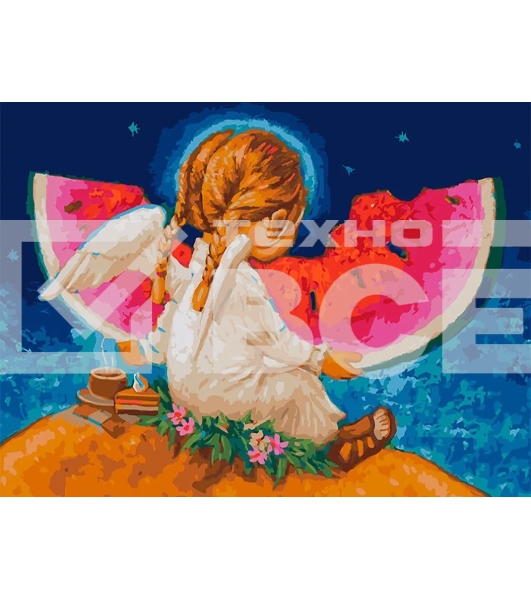 Картина по номерам БЕЛОСНЕЖКА 914-AS Сладкий арбуз