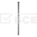 Бур по бетону Denzel цельная крестовая пластина, 12x215 мм, SDS PLUS, фото6