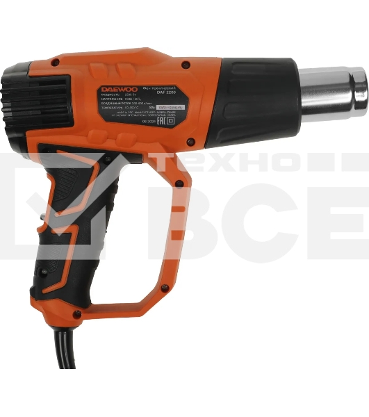 Фен технический DAEWOO DAF 2200 2200Вт 350-500л/мин