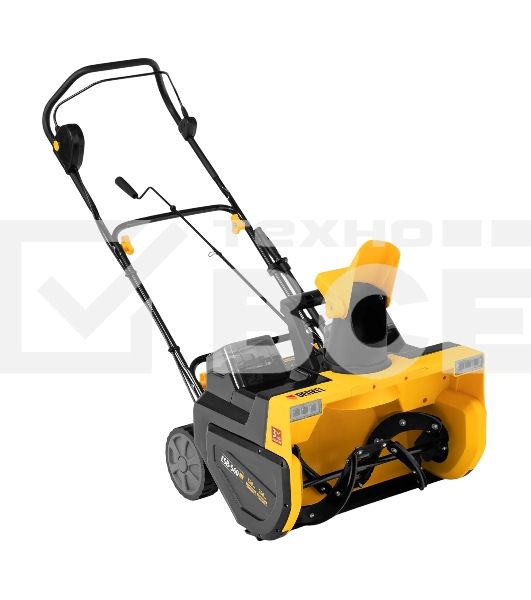 Снегоуборочная машина аккумуляторная Denzel ESB-560Li, 560 мм, 40В, 2 АКБ 5 Ач, ЗУ, метал. шнек