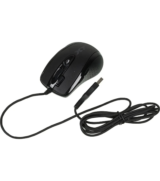 Мышь проводная A4Tech X-710MK черный, 2000 dpi, USB, кнопки - 7