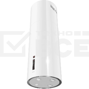Вытяжка островная Maunfeld Lee Isla 39 белый, 38 см, 1000 куб. м/ч, 52 дБ (sensor)