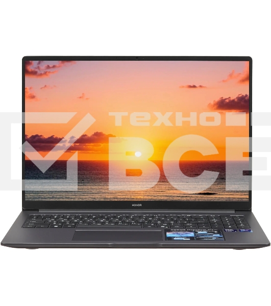 Ноутбук Honor MagicBook X16 2026 BRG-X/16'/IPS/Intel Core Ultra 5 125H/16Gb/512Gb SSD/Intel Arc/Windows 11 Home/серый/1.75kg