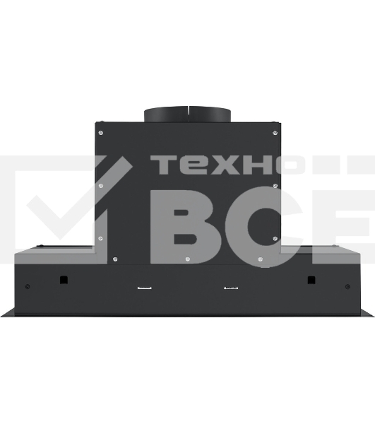 Вытяжка встраиваемая Maunfeld Fantasy Light 60 черная, 59.7 см, 800 куб. м/ч, 52 дБ