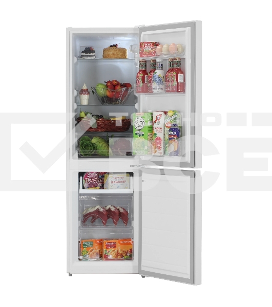 Холодильник Centek CT-1709 белый двухкамерный 115/59л морозилка снизу