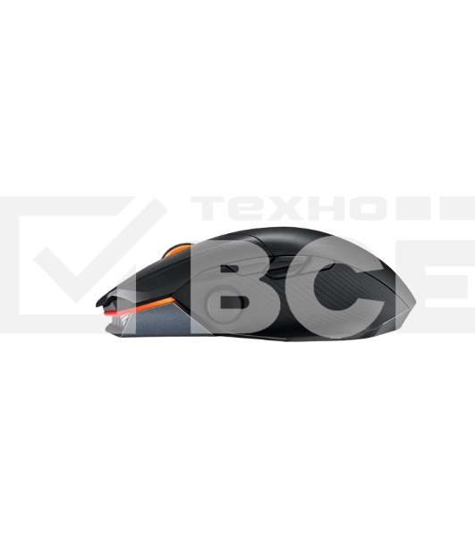 Мышь беспроводная/проводная ASUS P708 ROG CHAKRAM X ORIGIN черный, 36000 dpi, радиоканал, Bluetooth, USB, кнопки - 11