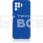 Чехол (клип-кейс) DF oOriginal-11, для Oppo Reno 5 Lite, синий df ooriginal-11 (blue), фото 1