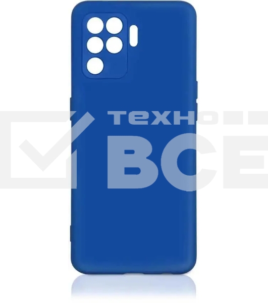 Чехол (клип-кейс) DF oOriginal-11, для Oppo Reno 5 Lite, синий df ooriginal-11 (blue)
