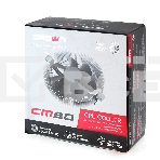 Кулер для процессора Crown CM-80 v2 серебристый/черный, 75 мм, алюминий, 2200 об/мин, 22 дБ, 3 pin, 65 Вт, 42 мм, фото6