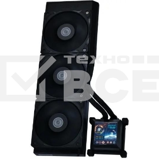 Система водяного охлаждения Lian-Li HydroShift LCD 360S Soc-AM5/AM4/1700 черный 4-pin 29.8dB Al+Cu LCD 330W Ret (G89.GHSLCD36SB.R0)