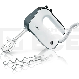 Миксер Bosch MFQ49300 850 Вт, 5 режимов, белый серый