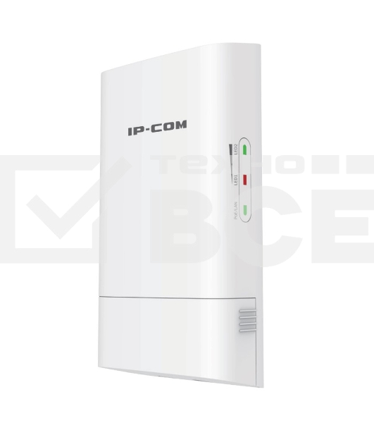 Наружная точка доступа IP-COM CPE5, 5 ГГц, до 867 Мбит/с, IP65, 1х9dbi, PoE, 1х100 Мбит/с