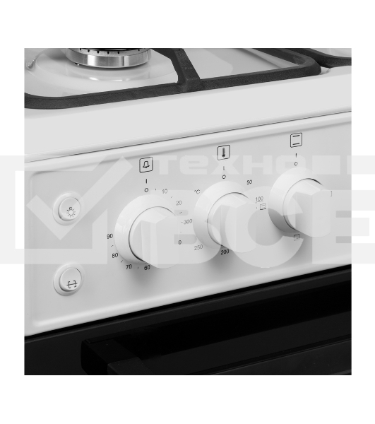 Газовая плита с электрической духовкой Maunfeld MGC60ECW04